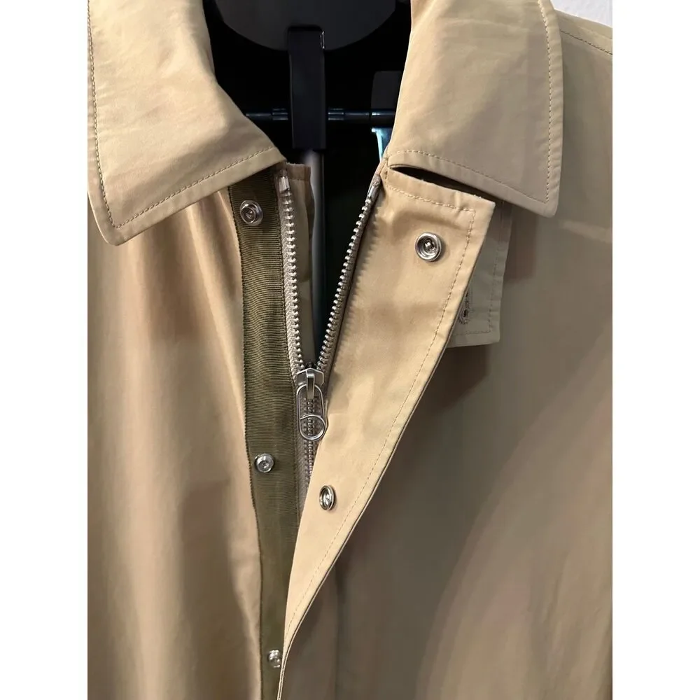 Rag & Bone Khaki Harrier Trench Coat Large